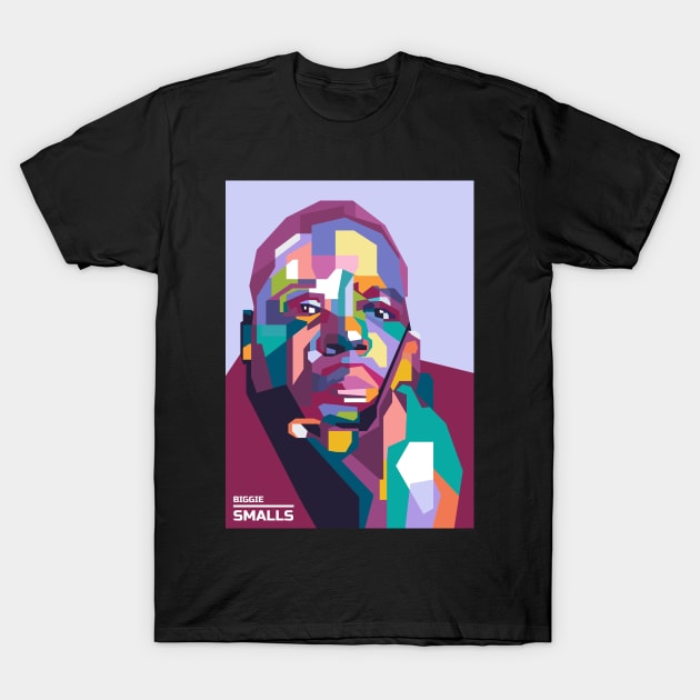 Abstract rapper in WPAP T-Shirt by smd90